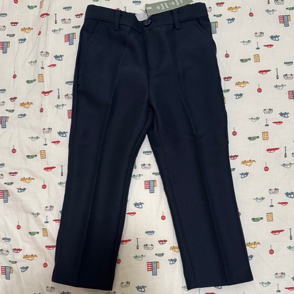 H&M Kid's Navy Dress Pants - New